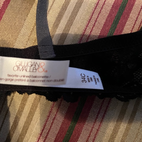Gillian & O’Malley 34c Unlined Lace Balconette Bra - Picture 5 of 5